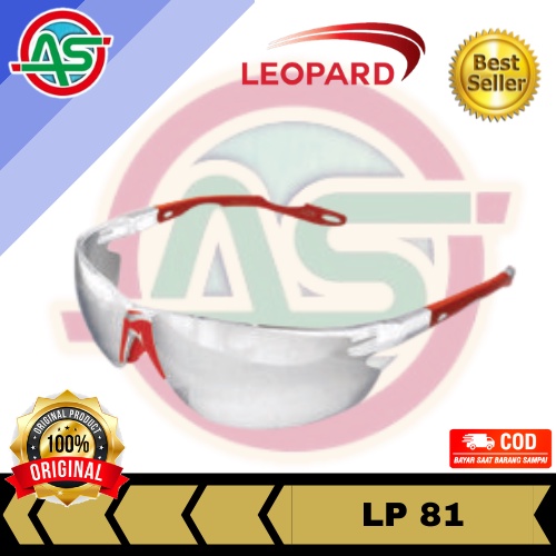 Kacamata Safety Clear "LEOPARD" LP 81