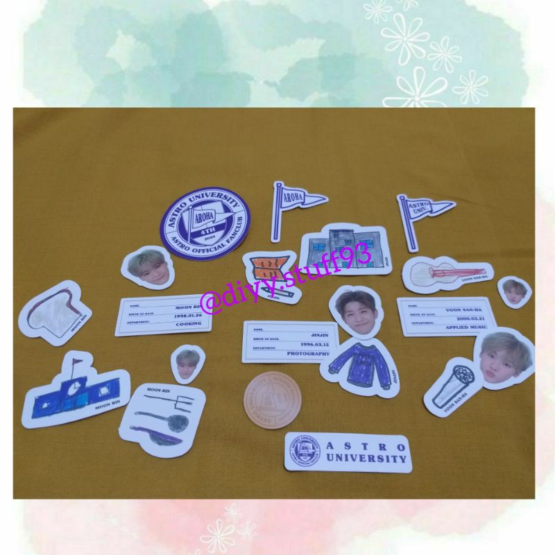(Sharing goods) Astro official fanclub aroha 4th STICKER