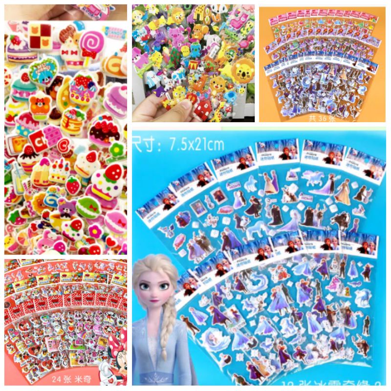 

ANEKA STIKER TEMPEL 10 PCS PANJANG 21CM