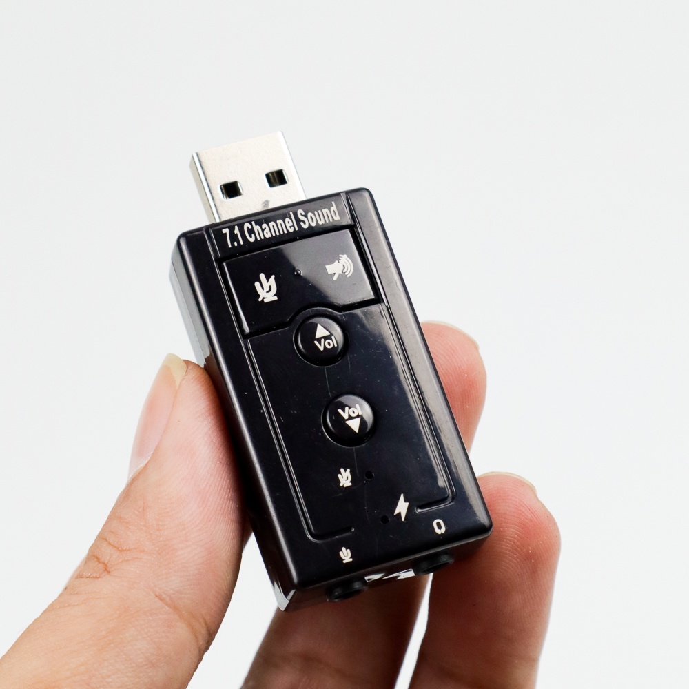 Sound Card USB 7.1 Channel Sound Card Adapter