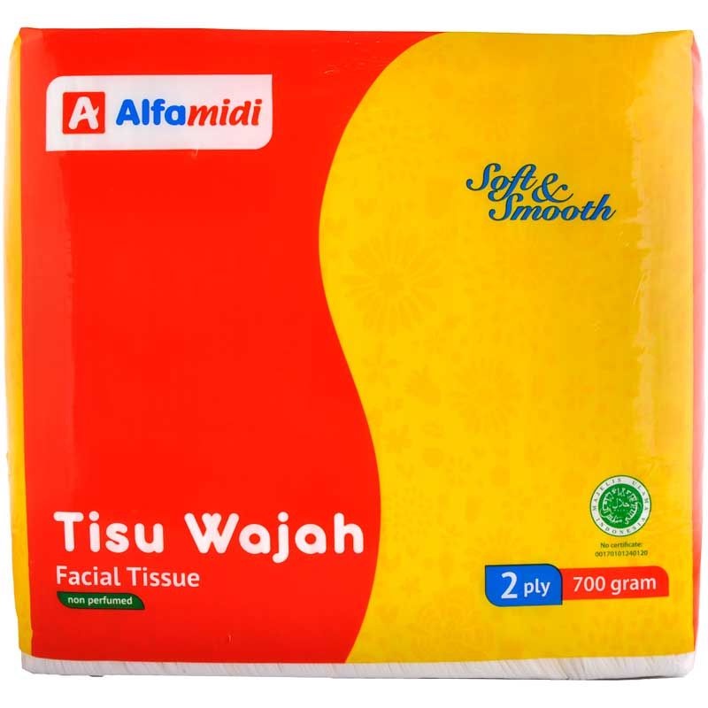 Alfamidi Facial Tissue 700 s