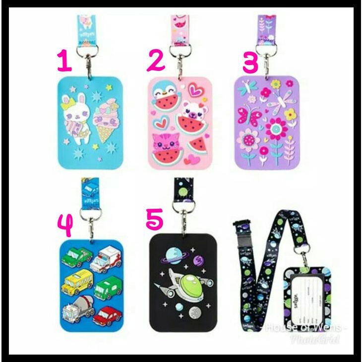 

BEST SELLER !!! SMIGGLE SUNNY BUSS PASS LANYARD - GANTUNGAN NAME TAG SMIGGLE TERLARIS