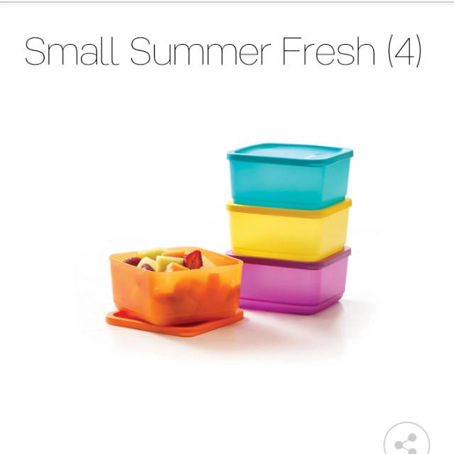 Small summer fresh 4pcs