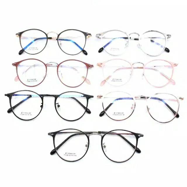 Frame Kacamata 1326, Gratis Lensa BLUECHROMIC, Kacamata Antiradiasi,Kacamata Baca, Kacamata Korea