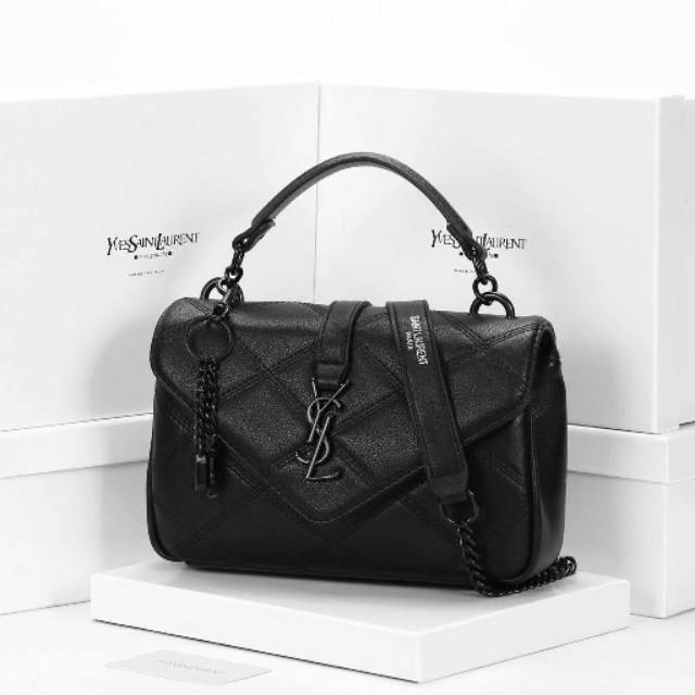 Ysl Classic Collage Monogram 
*Black Series* 9166-4#
Free Box YSL