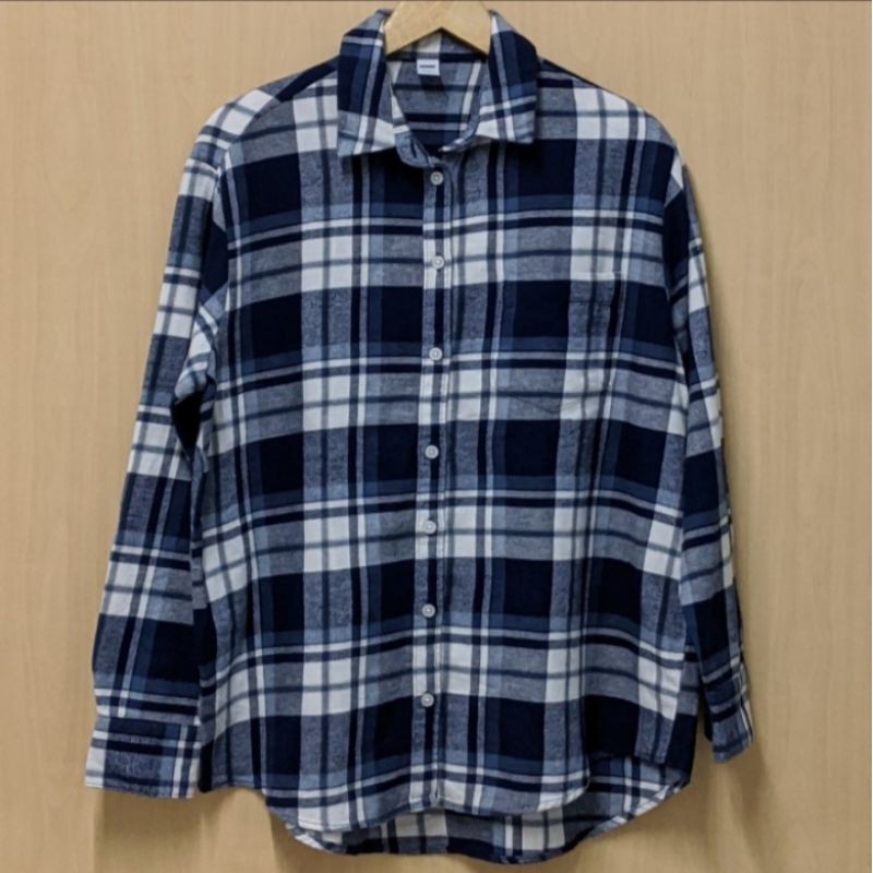 kemeja flanel wanita old navy nevy