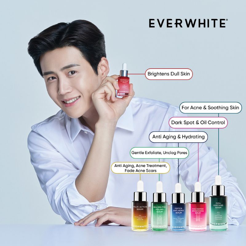 Everwhite Serum Wajah Mencerahkan/ Anti Noda/ Anti Aging / Jerawat