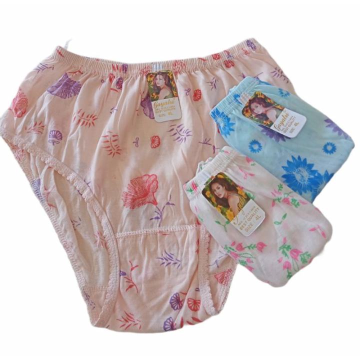GROSIR 1 LUSIN Celana Dalam CD Sempak Daleman Wanita Sexy Anak Remaja dan Dewasa Motif Sablon Murah 