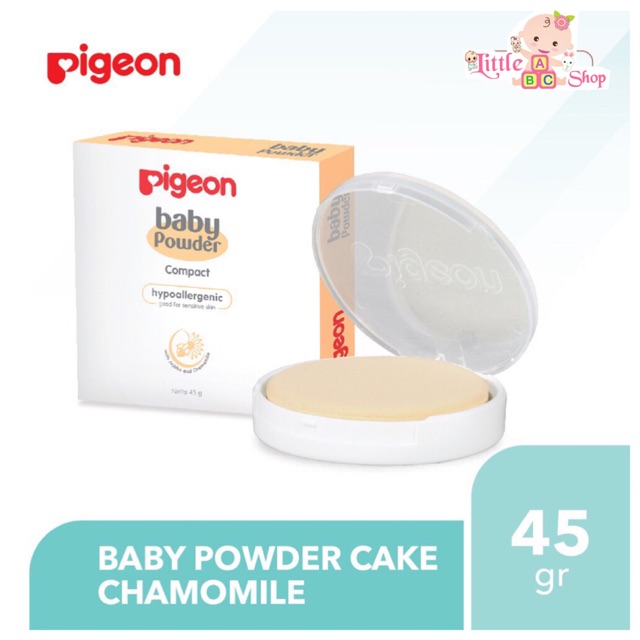 Pigeon Baby Powder Cake Chamomile 45g / bedak pigeon