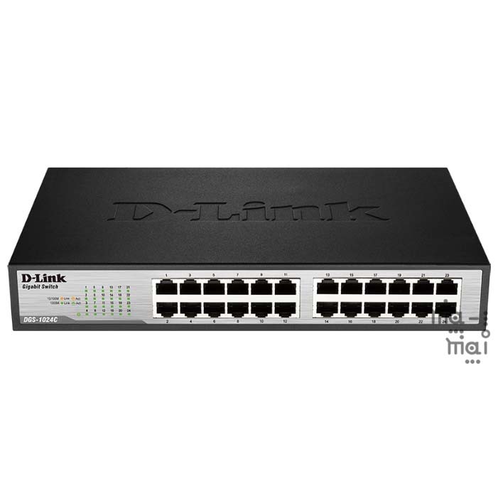 D-Link Switch DGS-1024C 24-Port 10/100/1000Base-T Unmanaged Standalone