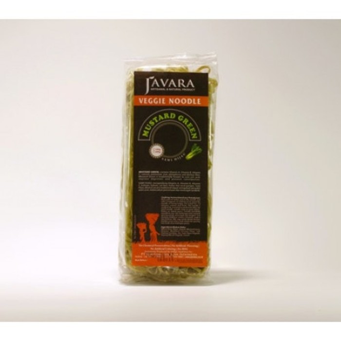 

Javara, Mustard Green Noodle (Sawi Hijau) 200gr