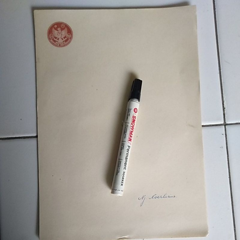 

kertas segel/zegel tahun 1971
