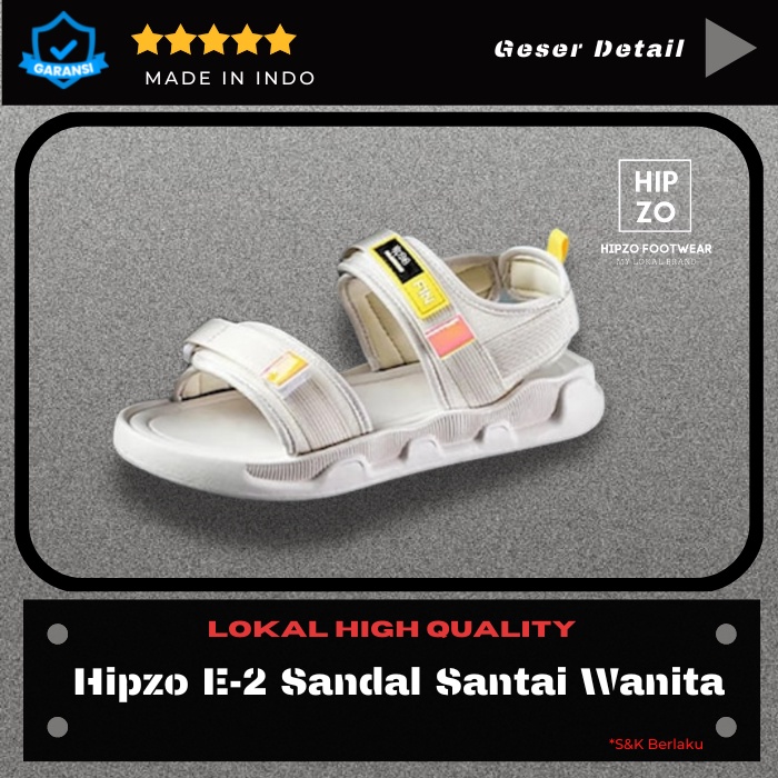 Sendal Gunung Wanita Original Hipzo E-2 Sandal Santai Wanita gunung kasual Sport ootd