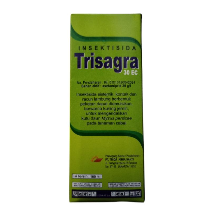 (COD) Insektisida Trisagra 30 EC kemasan 100 ml bahan aktif Asetamiprid