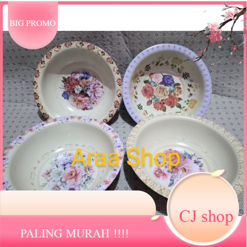 {COD} Baskom Stainless Kembang NIZEN 40cm 36cm 32cm 30cm Baskom Kembang NIZEN 30 cm 32 36 cm 40 cm