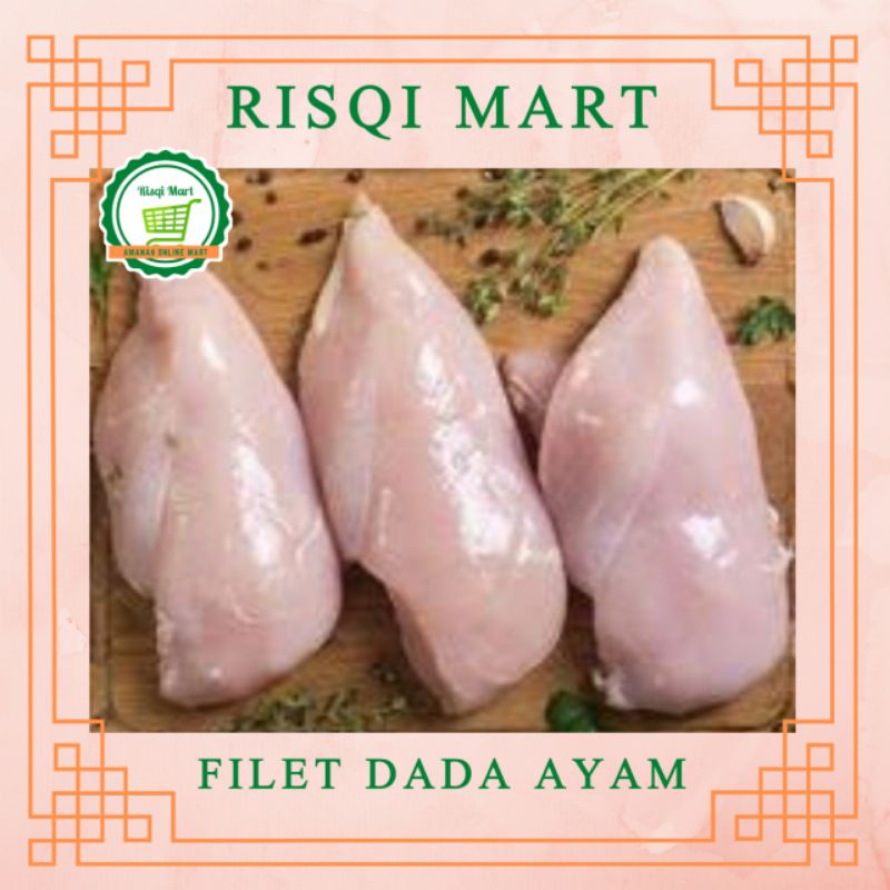 

FILLET DADA AYAM 500gr BROILER BONELESS SEGAR MURAH TANPA TULANG KULIT