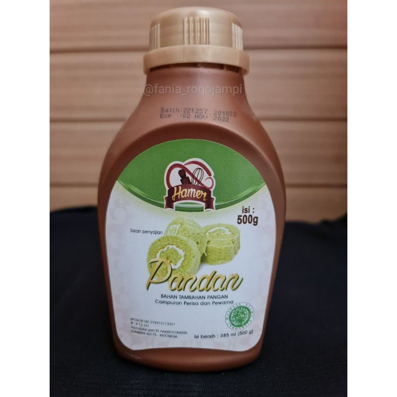 

Perisa Hamer (500gr) / Pandan / Susu
