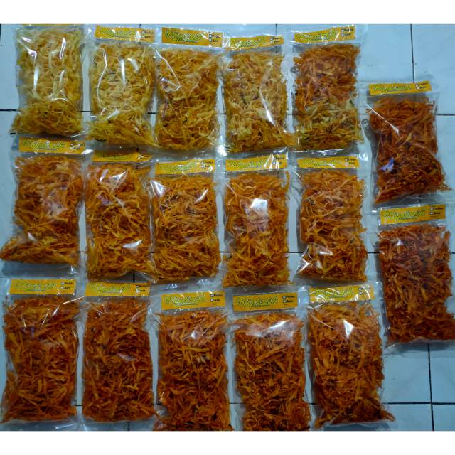

Keripik singkong bisa plus daun jeruk 8 varian rasa