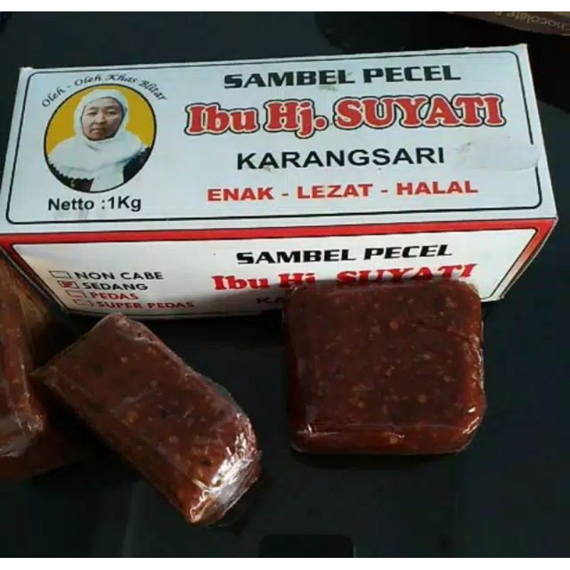 

Sambel Pecel Bu Hj.Suyati Blitar 1kg - Cipta Rasa