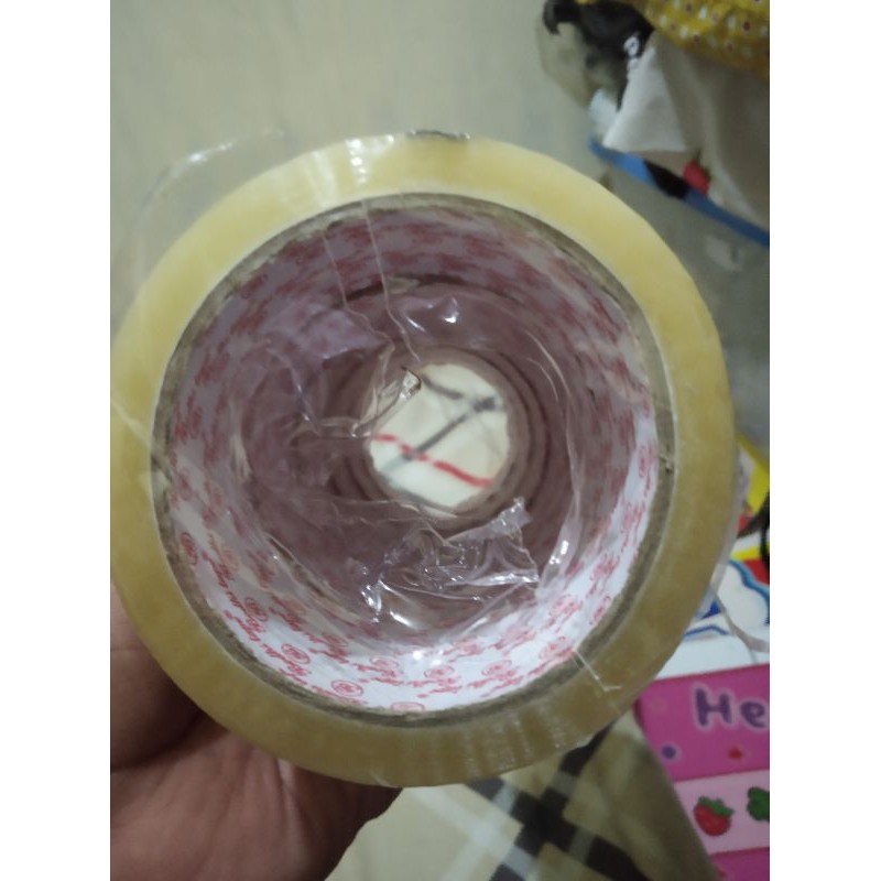 

Lakban Bening & Coklat Ukuran 45 mm x 90 yard