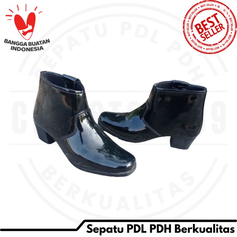 Sepatu PDH SUS/Wanita Polwan/Tni/Secwan