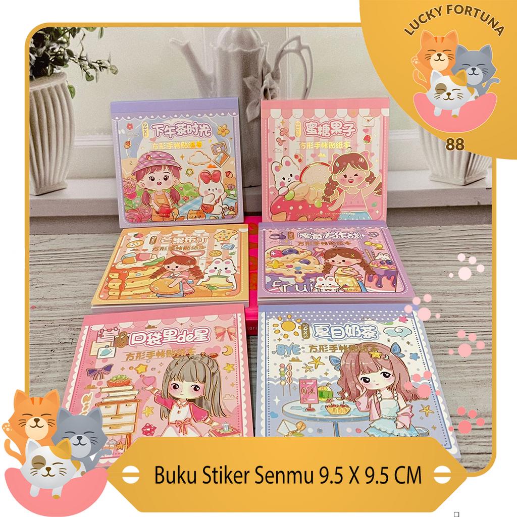 

[LuckyFortuna88] Buku Stiker Senmu 9.5 X 9.5 cm Stiker Senmu Buku stiker dengan merek Senmu Buku stiker Senmu lucu Stiker Senmu berkualitas Buku stiker Senmu untuk anak-anak Buku stiker Senmu dengan desain menarik