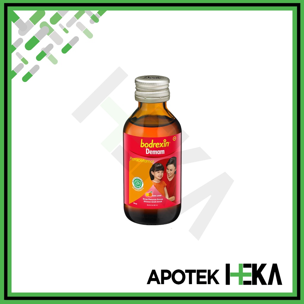 Bodrexin Demam Sirup Paracetamol Penurun Panas Rasa Jeruk 60 ml (SEMARANG)