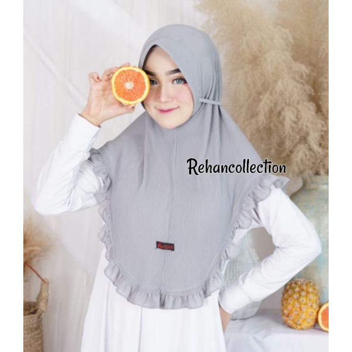 BERGO PED REMPEL PLISKET REHAN / JILBAB PLISKET / BERGO PLISKET / JILBAB BERGO / KHIMAR CERUTY