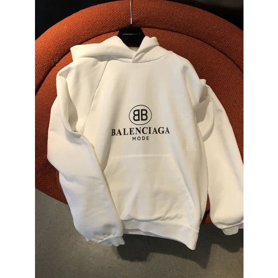 sweater hoodie BALENCIAGA PUTIH HITAM BEIGE BURGUNDY bigsize pria wanita/sweater oversize S M L XL X