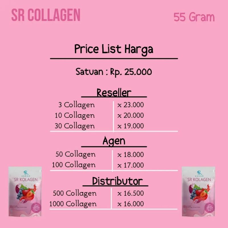 

SR KOLLAGEN ORI 100%