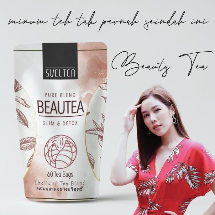 (BISA COD) Sveltea Beautea Teh Slim & Detox Pelangsing Original 60bag PROMO SPECIAL Kode 1244