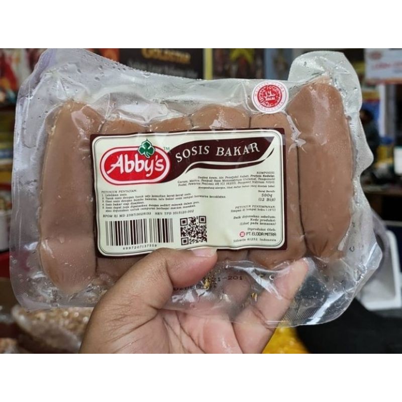 sosis bakar Abbys 500gr