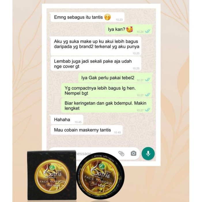 Bedak tabur Batrisyia Herbal