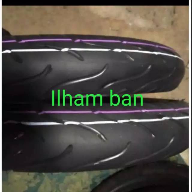 Sepasang ban tubles MICEHLIN, ukuran 70-90 80-90 ring 14