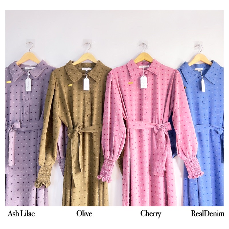 Jihan Dress Wrinkle Rubi Uragiri Love Japan