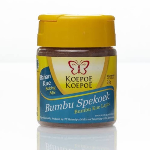 

Koepoe-Koepoe Bumbu Lapis Spekoek 25gr