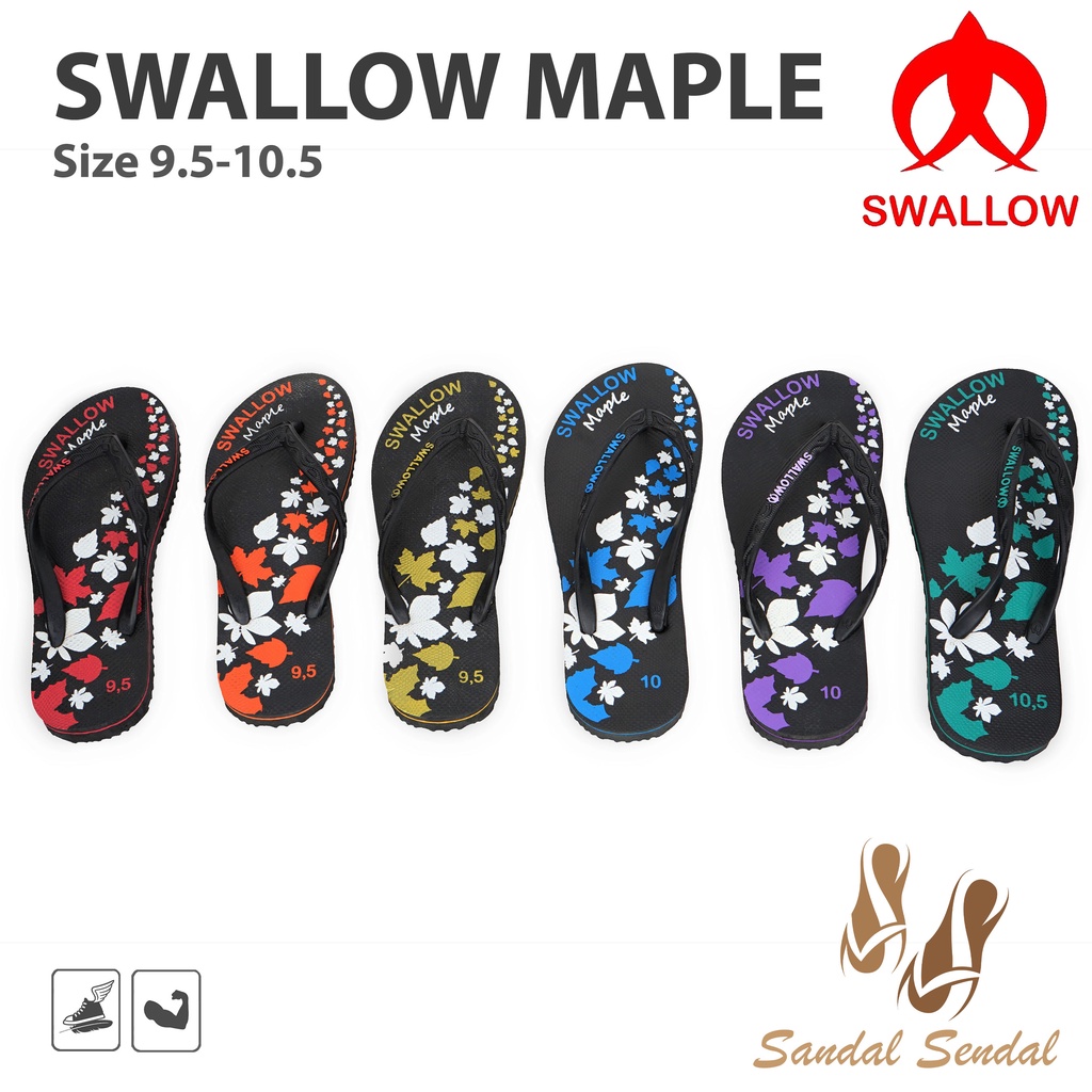 Sandal Jepit Wanita Swallow Modern Maple