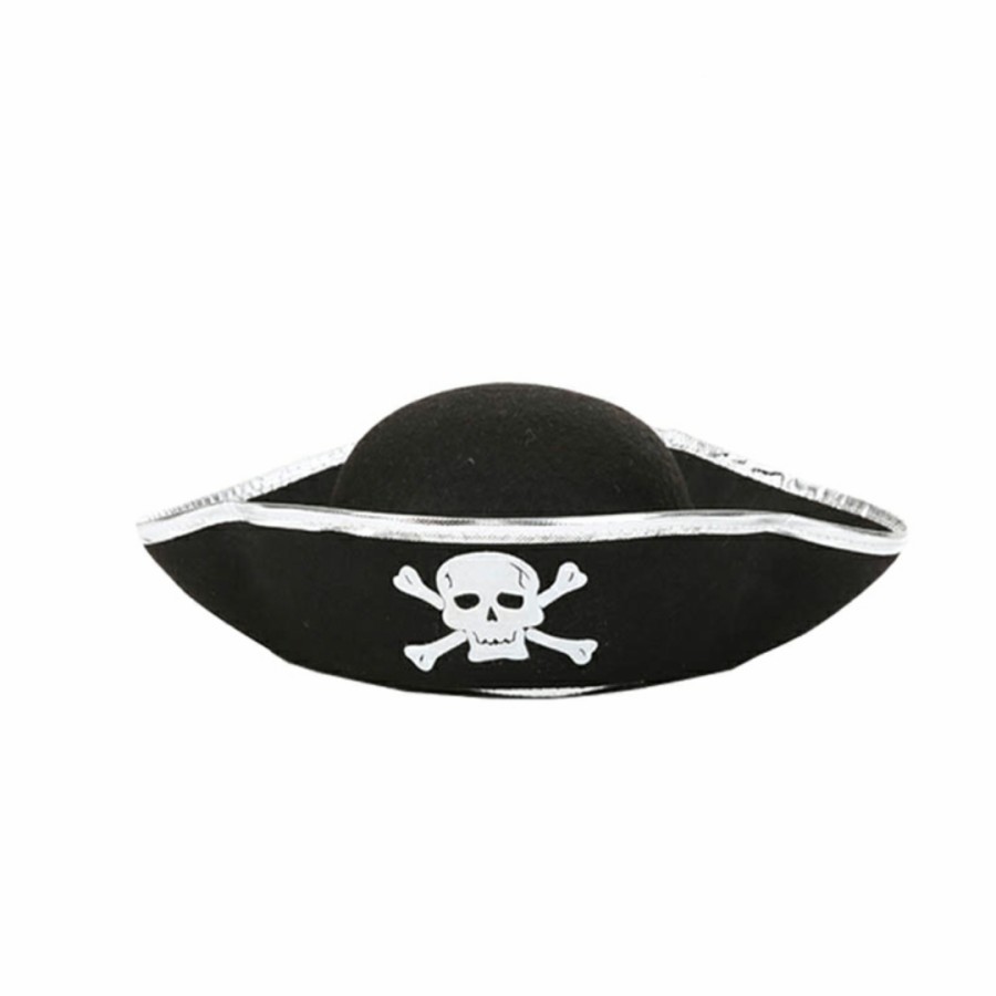 Pirate hat CAPTAIN HOOk 2 hat topi bajak laut halloween props