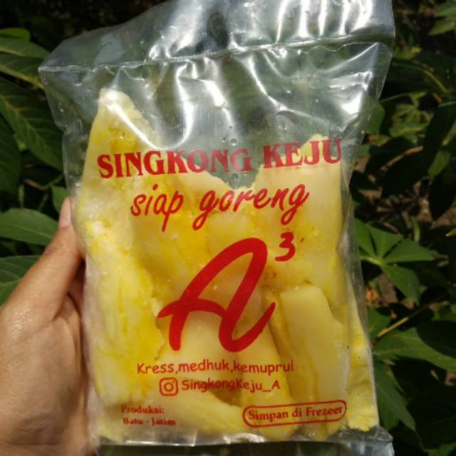 

Singkong keju siap goreng
