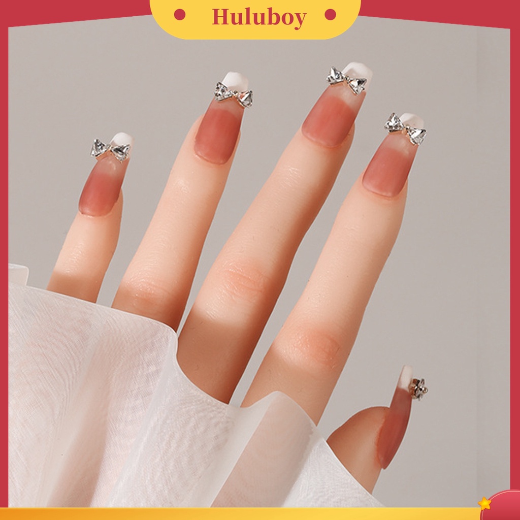 Huluboy Huluboy♡ 20pcs / Kantong Ornamen Kuku Ringan Mewah Untuk Dekorasi Nail Art DIY