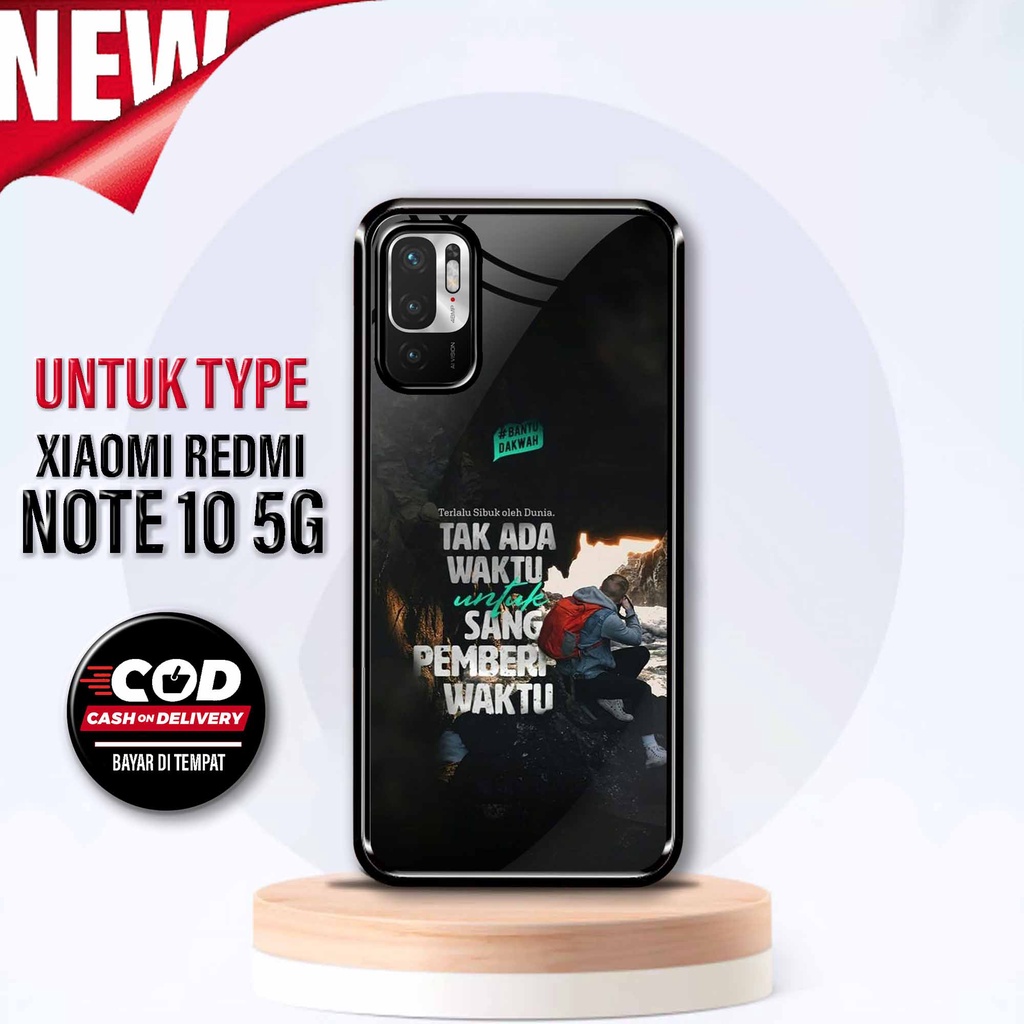 Case Redmi Note 10 5G - Hardcase Xiaomi Redmi Note 10 5G - Silikon Motif [ Quotes 3 ] - Cassing Mura