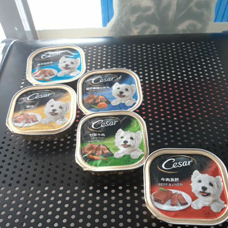 Makanan Anjing Cesar 100 gr all varian