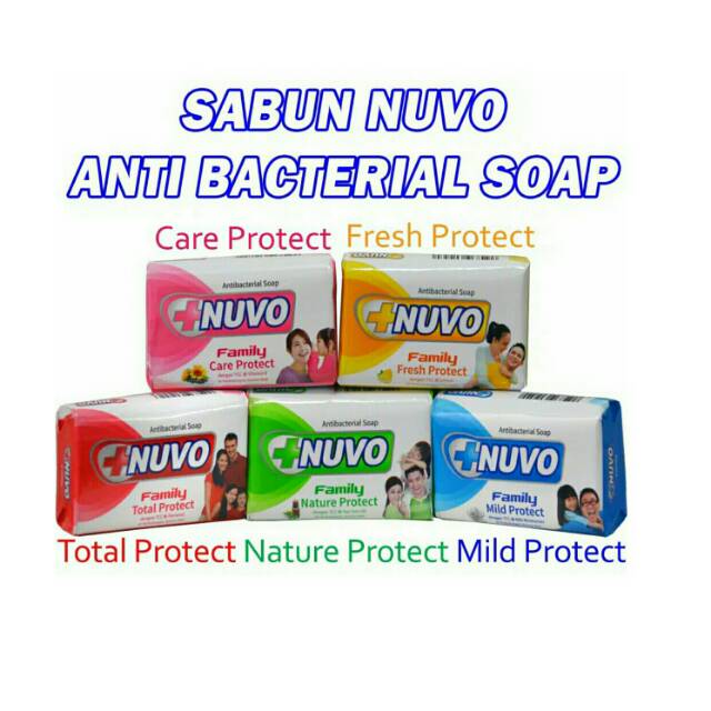 Sabun nuvo family 80 gram , nuvo family soap, sabun mandi