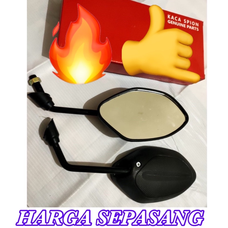 Spion beat standar sepion honda model beat universal semua motor honda harga sepasang kanan kiri MURAH