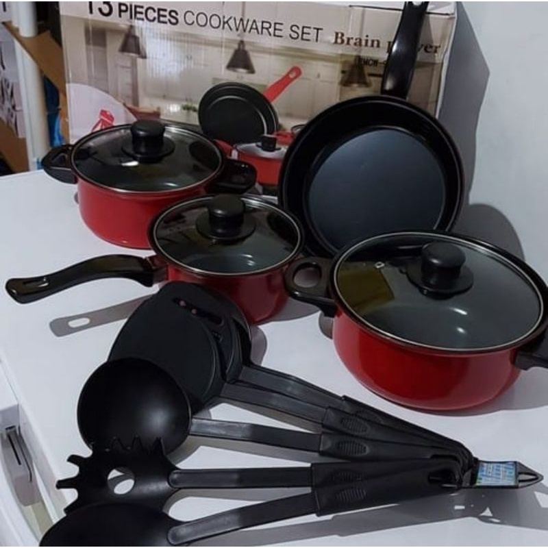 13 Pieces Cookware Set