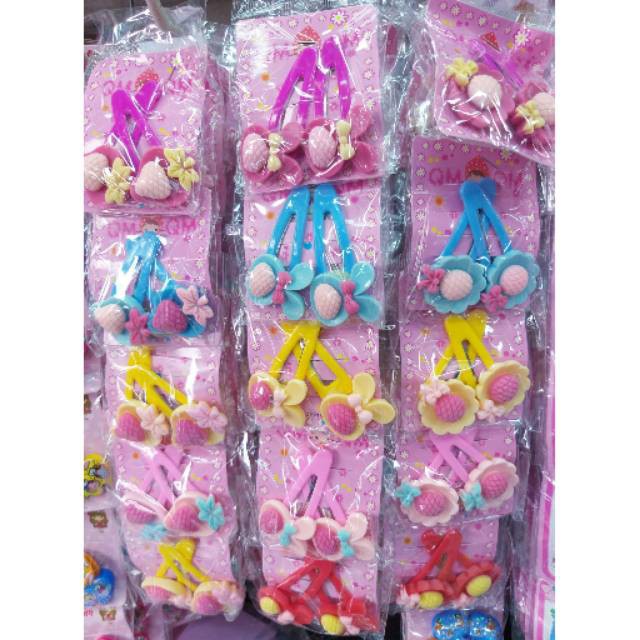 grosir  Jepit rambut 10 PCS silang tiptop