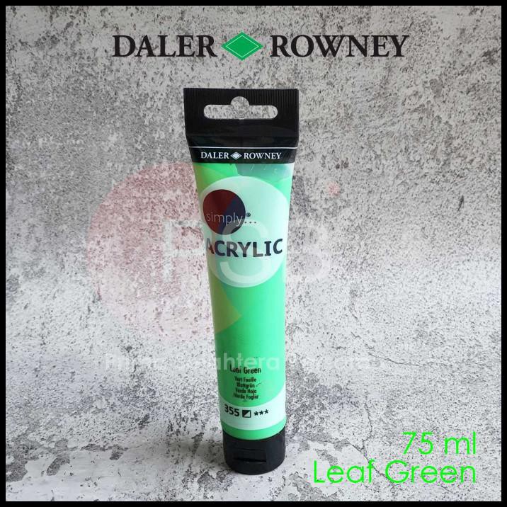 

Cuci Gudang Cat Akrilik Daler Rowney Simply Acrylic 75 Ml Leaf Green