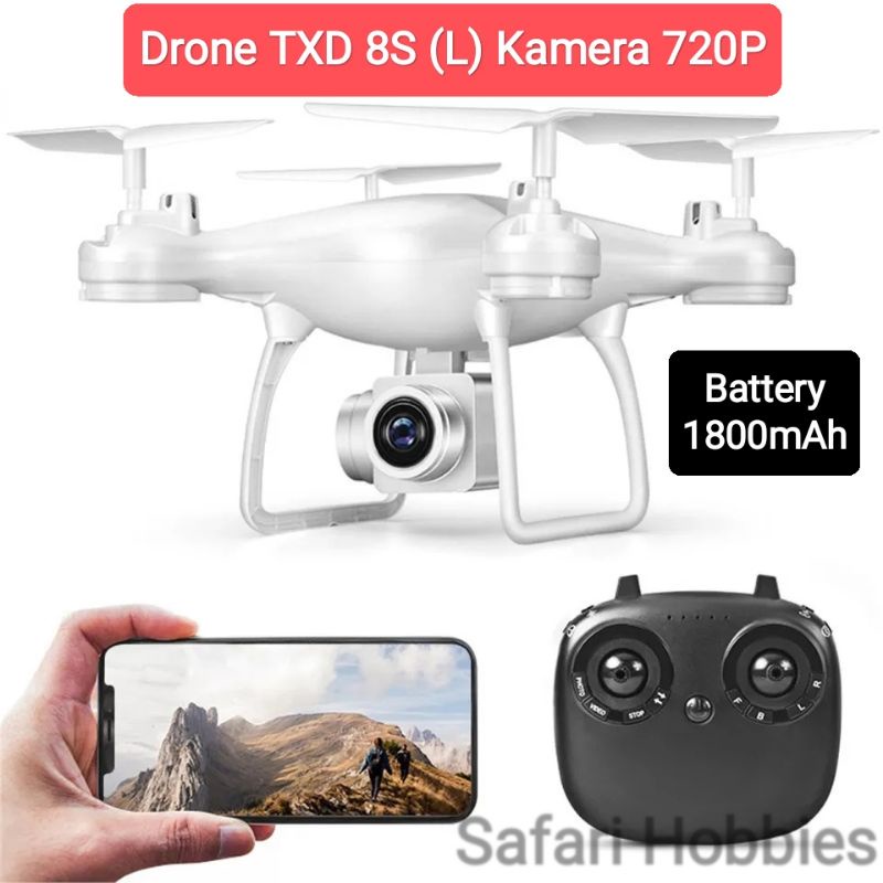 Drone TXD 8S (L) Kamera FPV 1280x720px