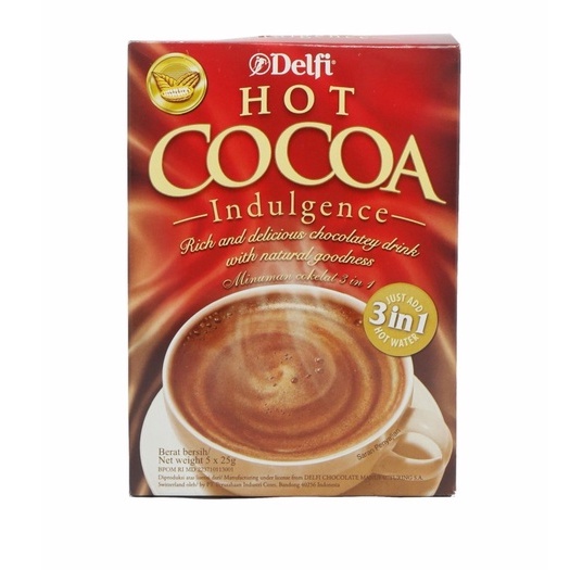 

(MINUMAN BUBUK) DELFI HOT COCOA INDULGENCE 125GR