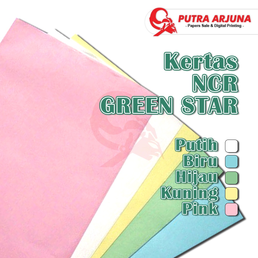 

Kertas Ncr Green Star F4/Folio 500 Sheet new Printing